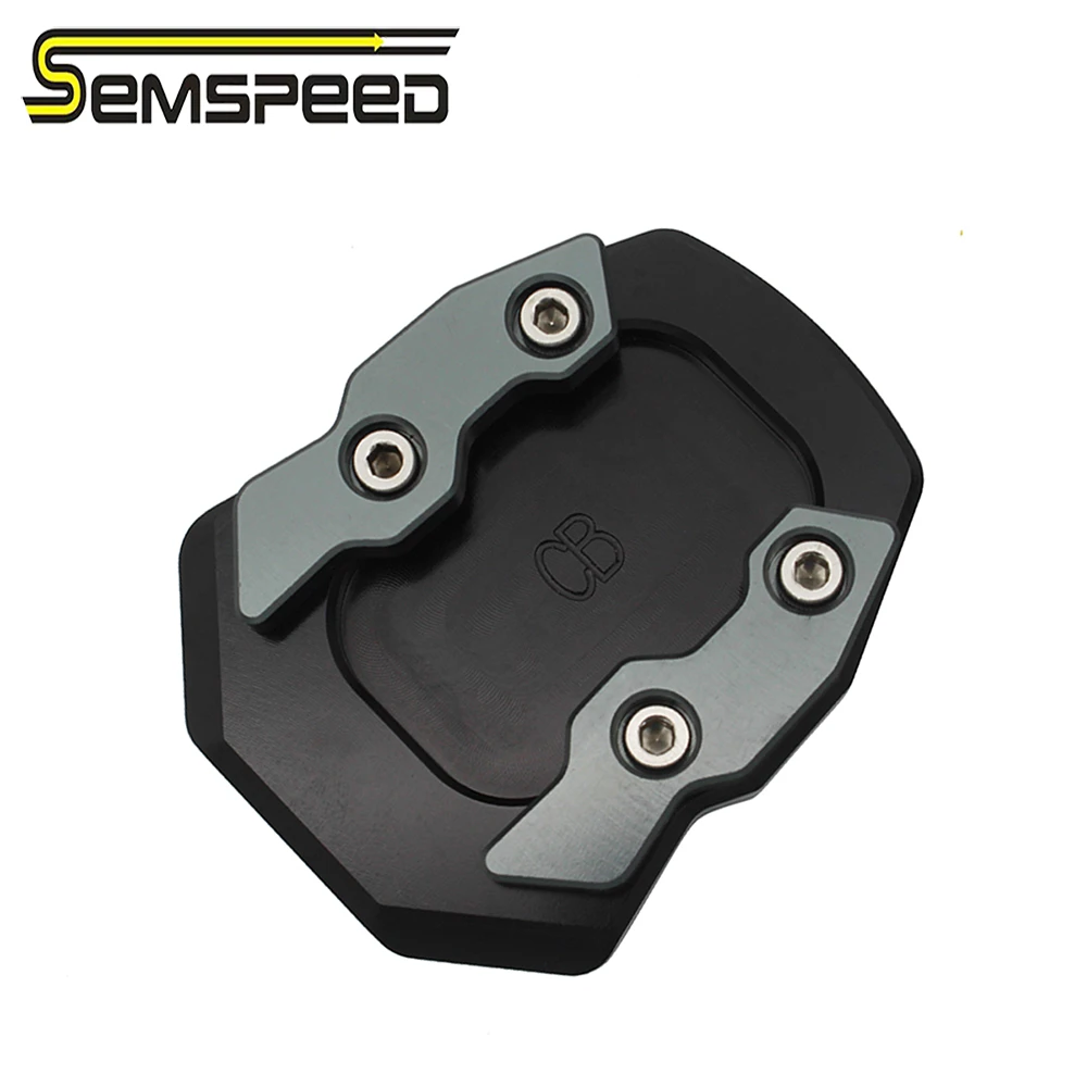 Новая мотоциклетная CNC боковая подставка увеличитель для Honda CBR250 CBR300 CBR500 CB650 CB650F CB500F CB500X подставка расширение пластина Pad