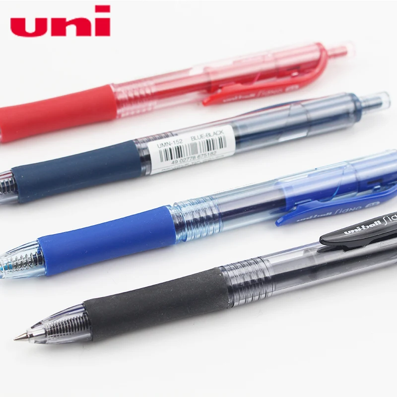 0 5 мм 6 шт./лот Mitsubishi Uniball UMN 152 Signo гелевая ручка черный/синий/красный/синий черный