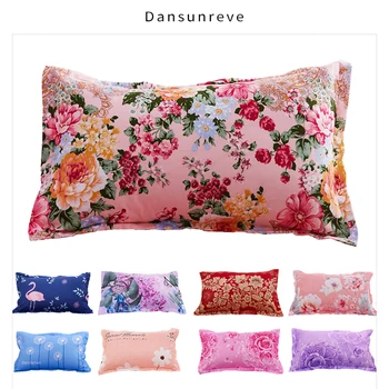 

Dansunreve 21++ design Pillowcase one piece pillow cover floral patterned soft comfortable for sleeping 2020