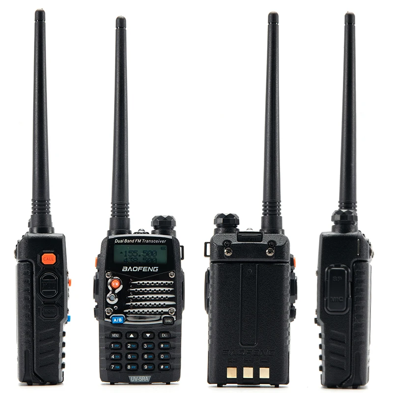Baofeng UV 5RA for Police Walkie Talkie Scanner Radio Vhf Uhf Two Way ...