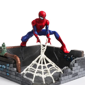 

disney marvel spider man Spider web Figures Collectible Model Toys For Children