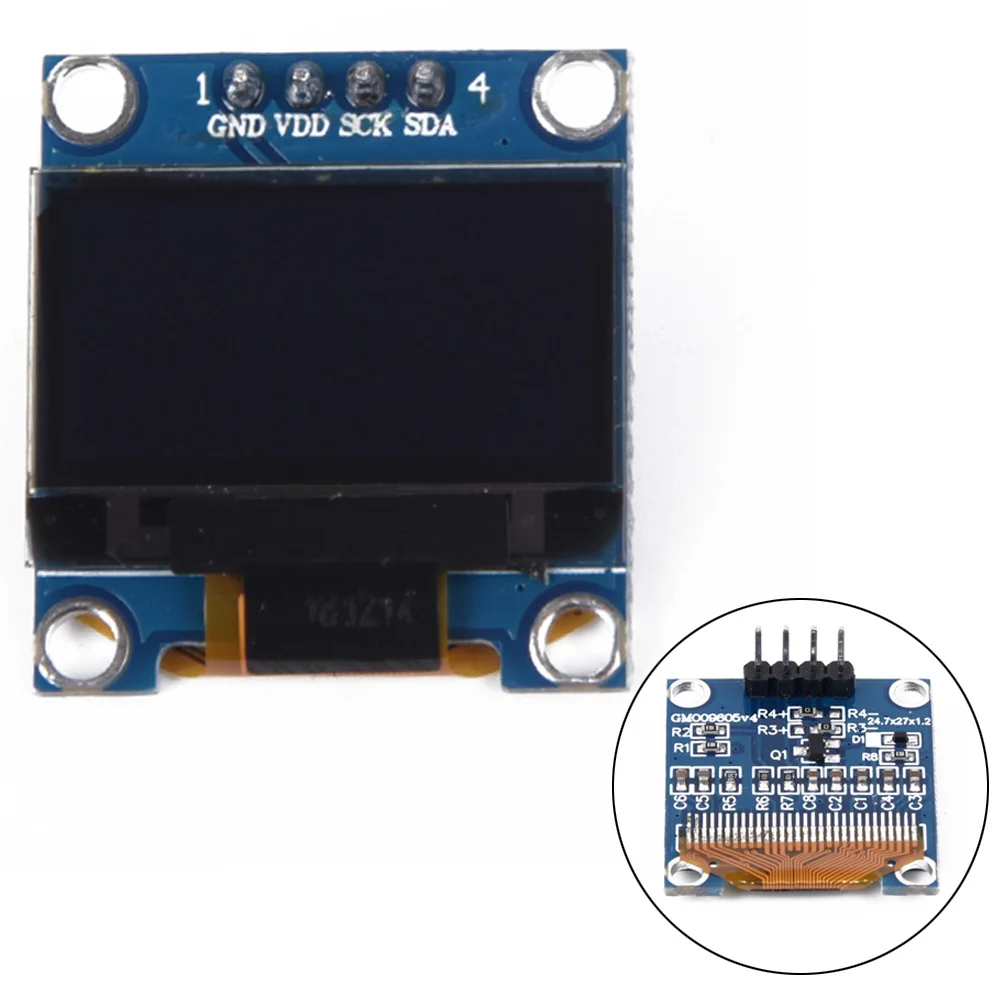 DC3.3V-5V OLED ЖК-дисплей модуль разрешение платы IEC IIC интерфейс компоненты