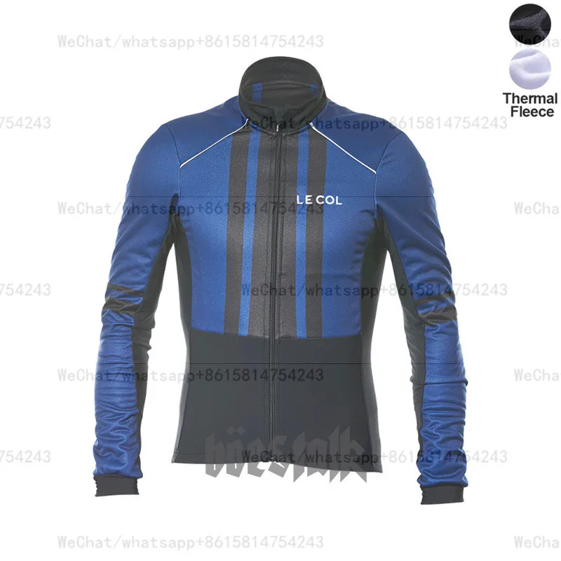 winter jacket Le col одежда для велоспорта Мужская зимняя одежда с длинными рукавами из теплого флиса сохраняет тепло велосипед bh гоночный на заказ спортивный велосипед maillot ciclismo - Цвет: winter jacket