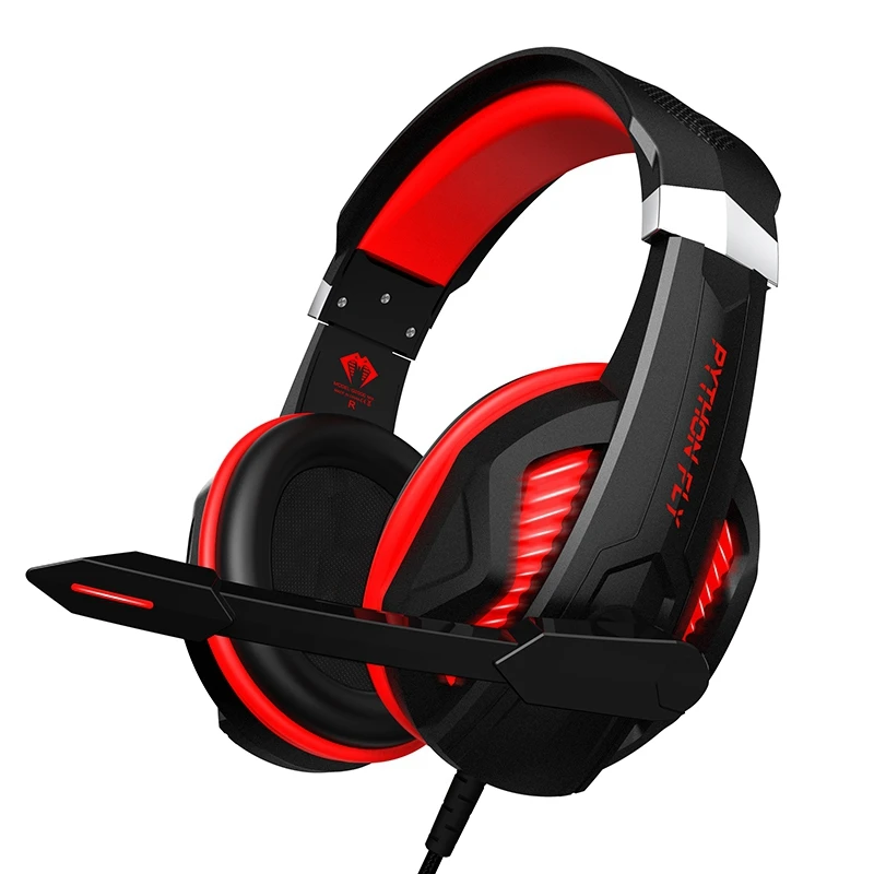 Игровая гарнитура PYTHON FLY G2000 Mix портативная басовая шумовая для игр просмотра