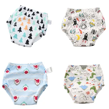

Baby Potty Training Pants Baby Nappies for Toddler Boys Girl Panties Reusable Washable Cloth Nappies Baby Cotton Diapers