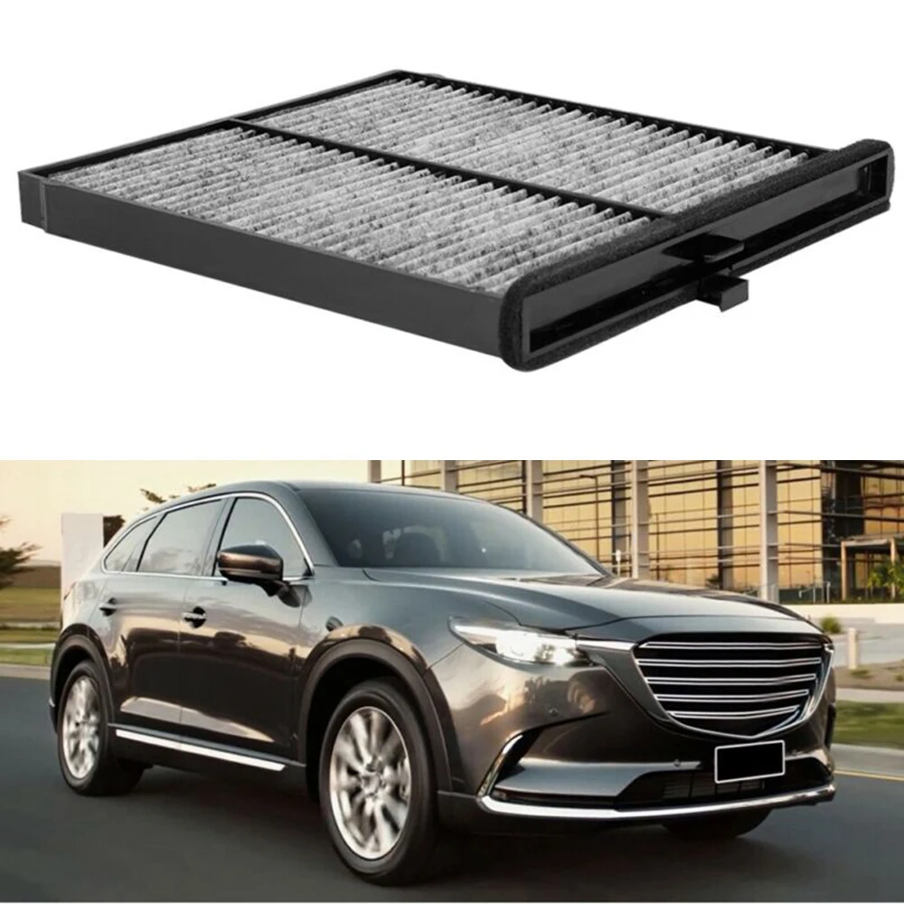 Автомобильный воздушный фильтр пыли для Mazda 3 6 CX-5 2012- углеродная ткань запасные части
