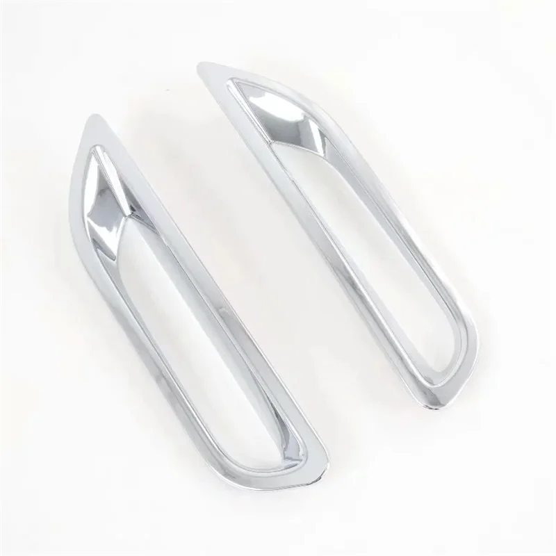 For Mitsubishi ASX 2020 2021 ABS Chrome Car Rear Fog Trim Taillight Lamp Fog Light Cover Decoration Car-Styling Accessories 2pcs 1