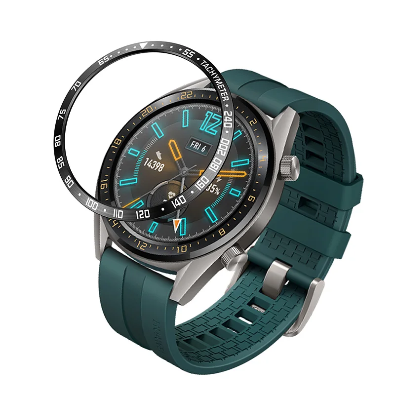 Ободок кольцо Крышка против царапин защита из нержавеющей стали для HUAWEI Watch GT ING-SHIPPING