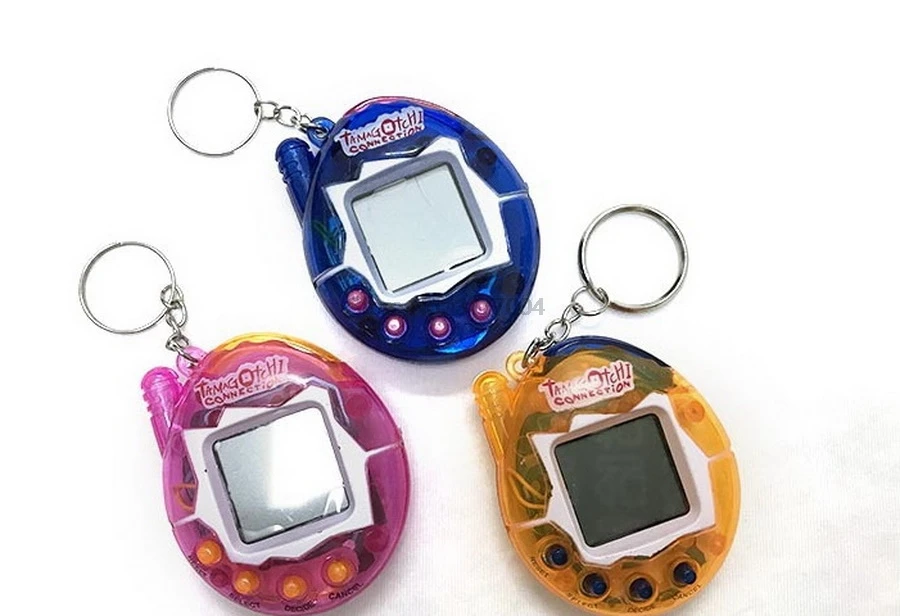 DHL 100pcs Funny Unisex Electronic Pet Button Virtual Included Tamagotchi 2 1 Machine Electonic | Игрушки и хобби