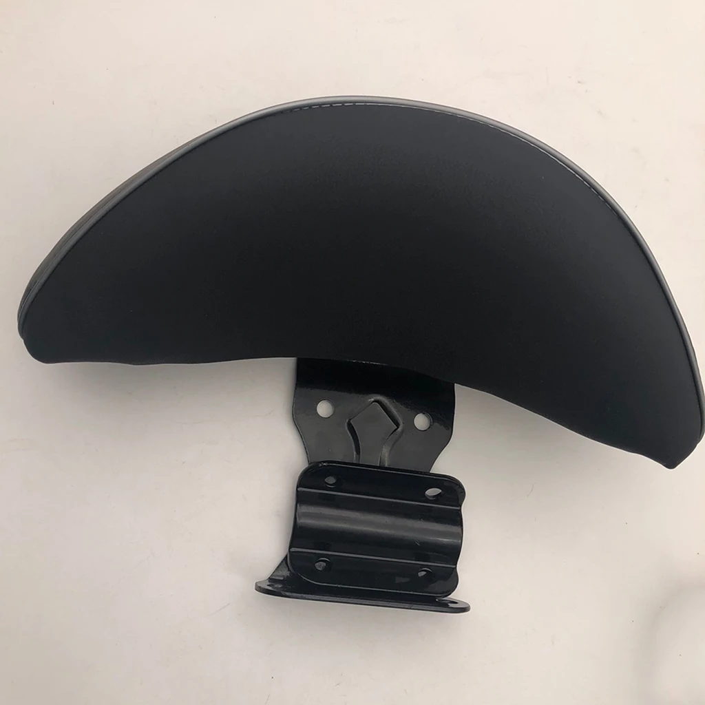 Motorcycle Sissy Bar Backrest Cushion Pad Rear Passenger Seat Cover