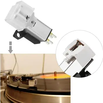 

Magnetic Cartridge Stylus With LP Vinyl Record Needle For Phonograph Turntable Gramophone Record Stylus Needle Accessories