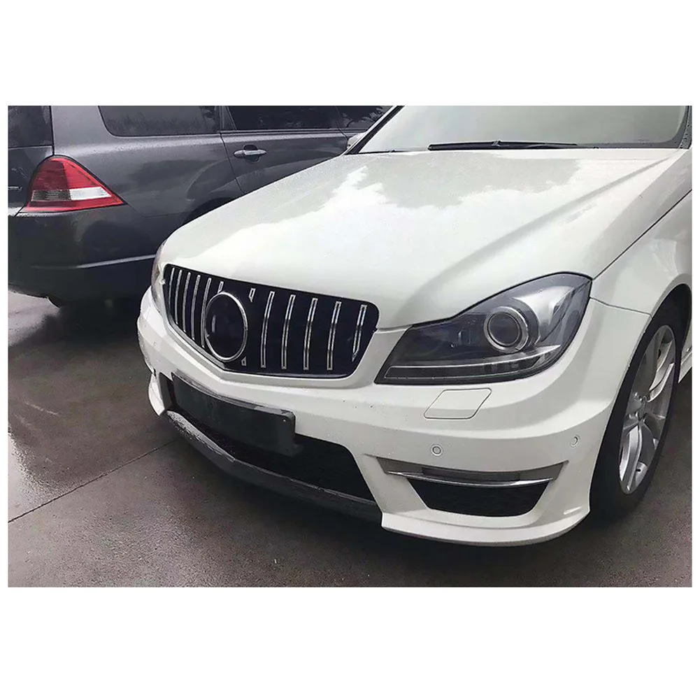 1х ABS GT R Стиль AMG Передняя решетка для Mercedes-Benz C Класс W205 C200 C300