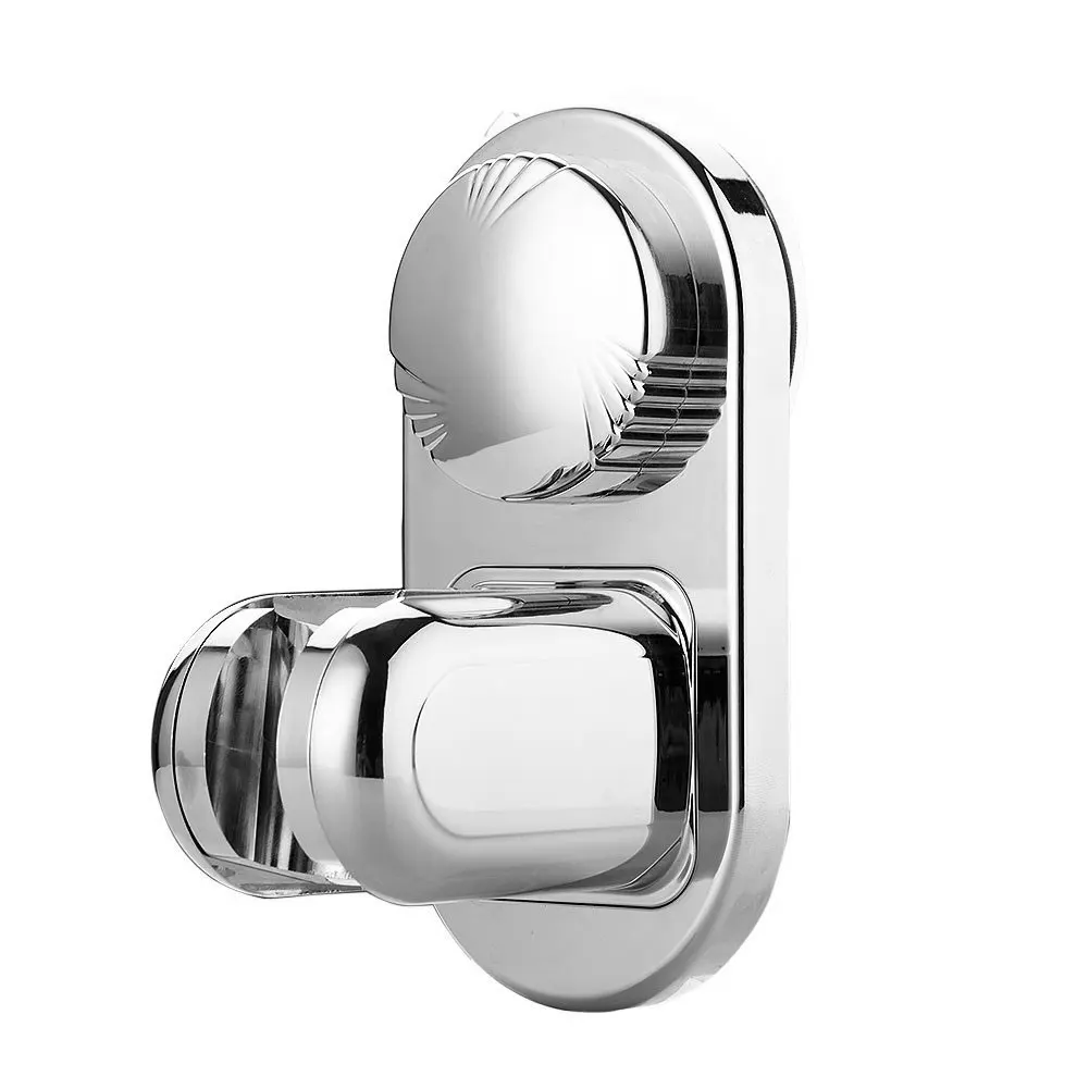 Shower Head Holder Adjustable Handset Holder Rack Bracket Suction Cup Wall Portable Shower Head Stand Bracket Bathroom Accessory