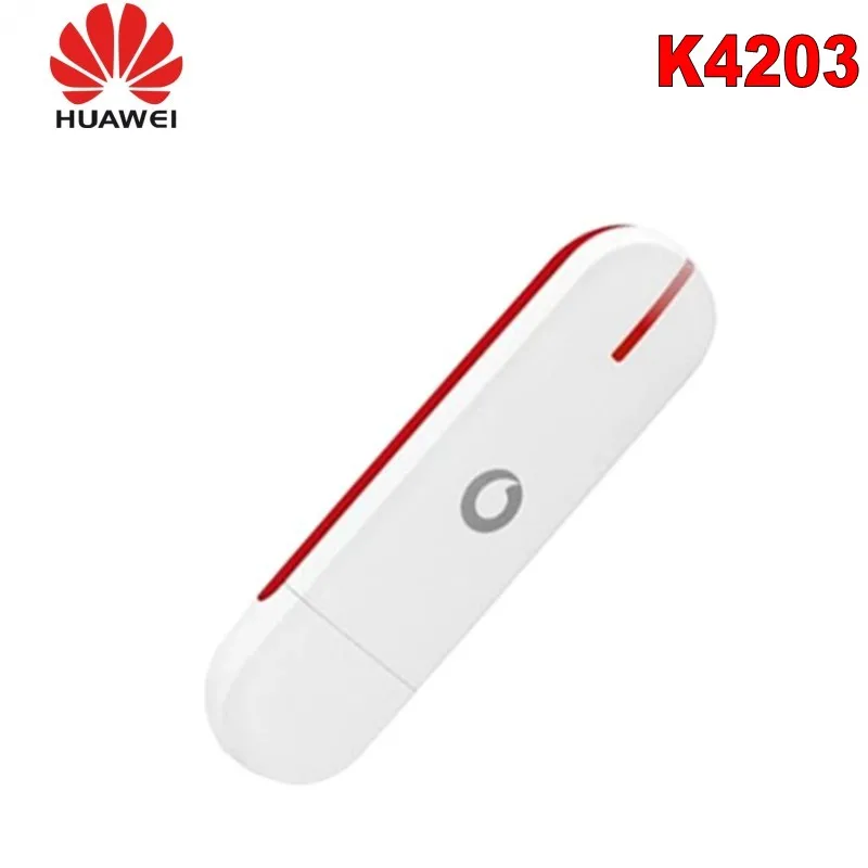 Разблокированный huawei 3g usb модем vodafone k4203 3g hsupa 21,6 Мбит/с карта данных PK huawei e3531 e3131 e1750