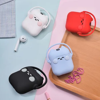 

Vococal Cute Lovely Cartoon Soft Silicone Case Wireless Earphone Protective Cover Shell Skin for Apple AirPods Air Pods 1 2