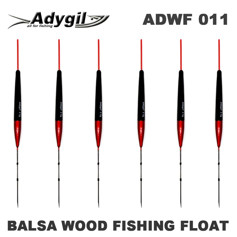 Adygil пробкового дерева поплавок ADWF 011 180 мм Floatation 0,5 г 6 шт./лот - Color: 011