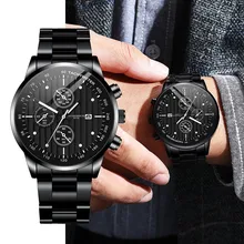 

2021NEW Luxury Watches Mens Business Waterproof Quartz Wrist Watch Stainless Steel Dial Casual Sport Watch Male Clock Relogio