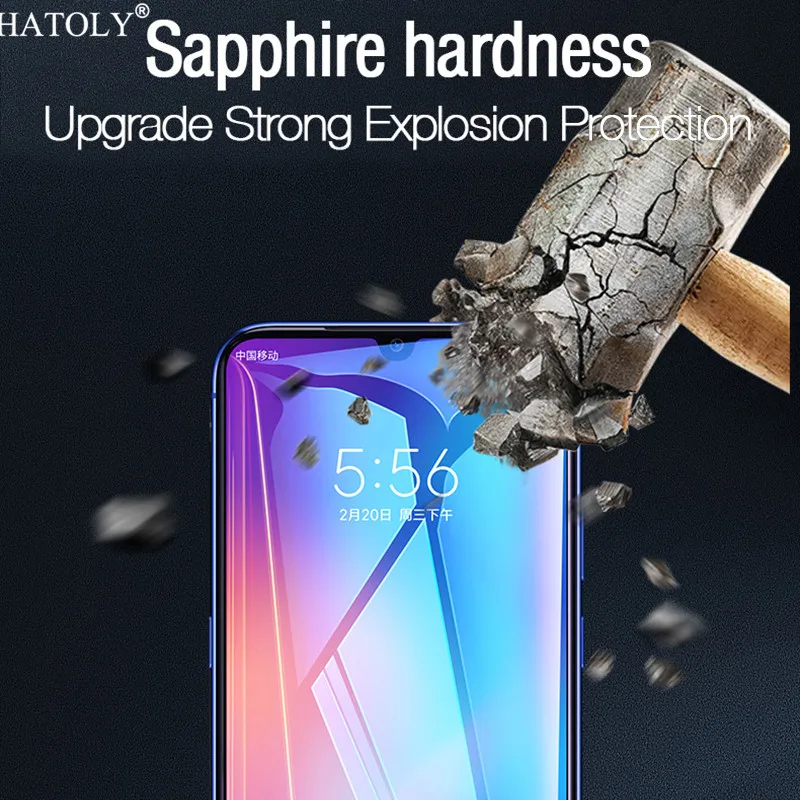 2 шт., закаленное стекло для Xiaomi Redmi Note 8, защита экрана Redmi Note 8, полное покрытие для Xiaomi Redmi Note 8, 3D пленка с закругленными краями