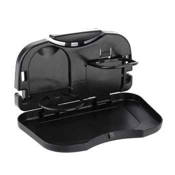 

Universal Car Bracket Folding Tray Drink Holder Auto Back Rear Seat Table Cup Tray Phone Holder Car Storage Box