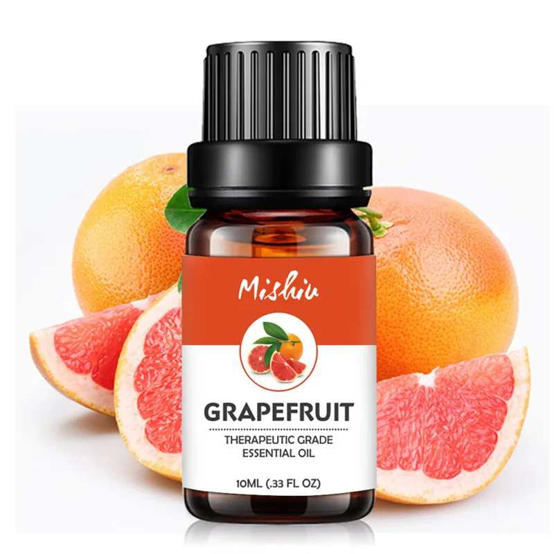 

Mishiu Grapefruit Pure Plant Essential Oils Orange Clary Sage Grapefruit Lemon For Aromatic Aromatherapy Diffusers Aroma Oil10ML