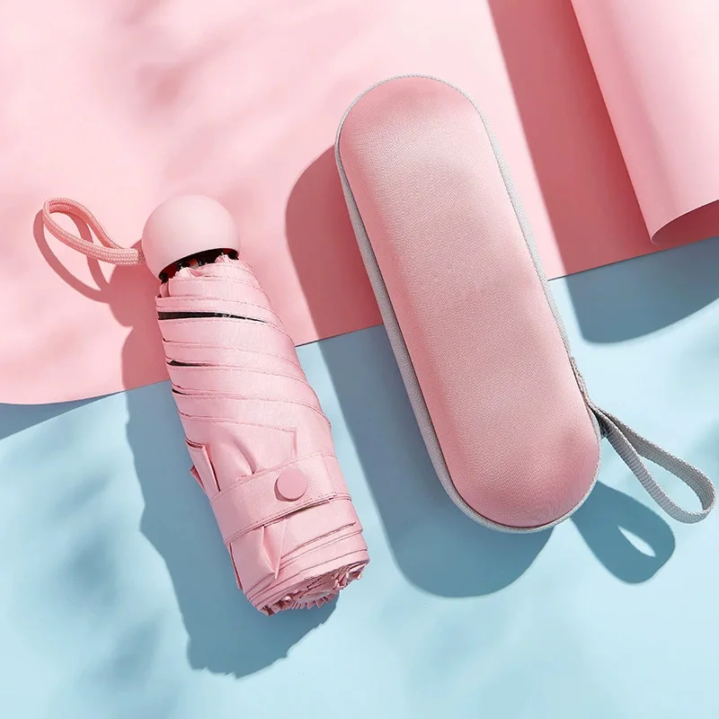 Пятиудерживающий зонт от солнца Солнцезащитный складной с защитой УФ-лучей