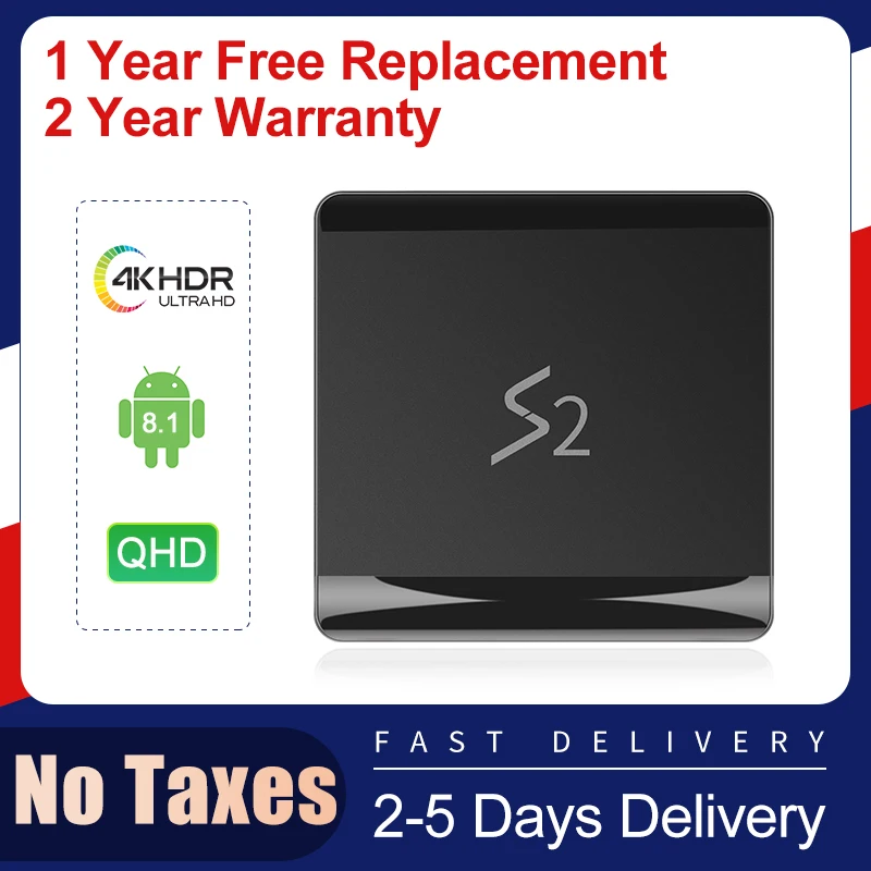 

S2 QHD Leadcool TV Android 9.0 BOX Support 2.4GHz WiFi H.265 4K FHD HDR Media Player Android 9.0 Smart TV Set Top Box Pk X96mini