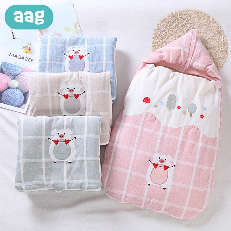 

AAG Newborns Envelope for Discharge Stroller Baby Sleeping Bag Sack Diaper Cocoon for Newborns Maternity Hospital Discharge Kit