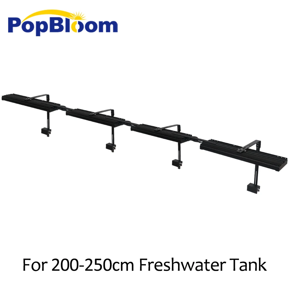 

PopBloom led lamp aquarium led lights lamp in an aquarium for freshwater tanks with arm mounting kit dimmable FI4BP4