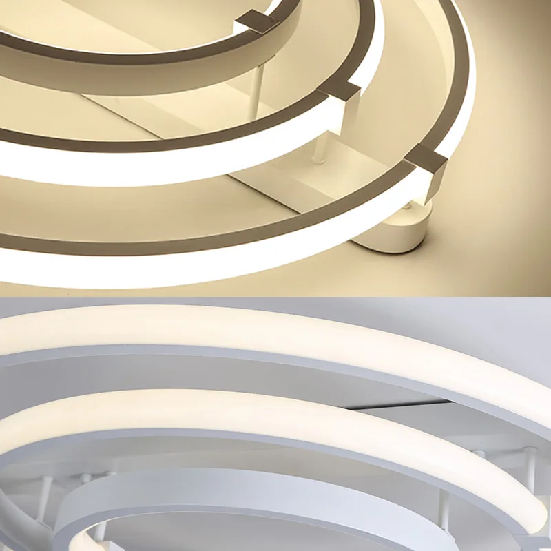 Modern led Ceiling lights living ceiling lamp dining minimalist white Line light Bedroom surface mounted Ceiling Lamp Study Room