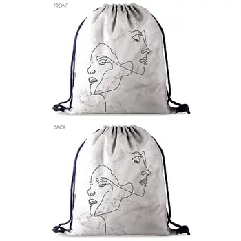 

Library Swimming Gym Backpack Travel Sports Drawstring Bag Daypack for Unisex Bag New