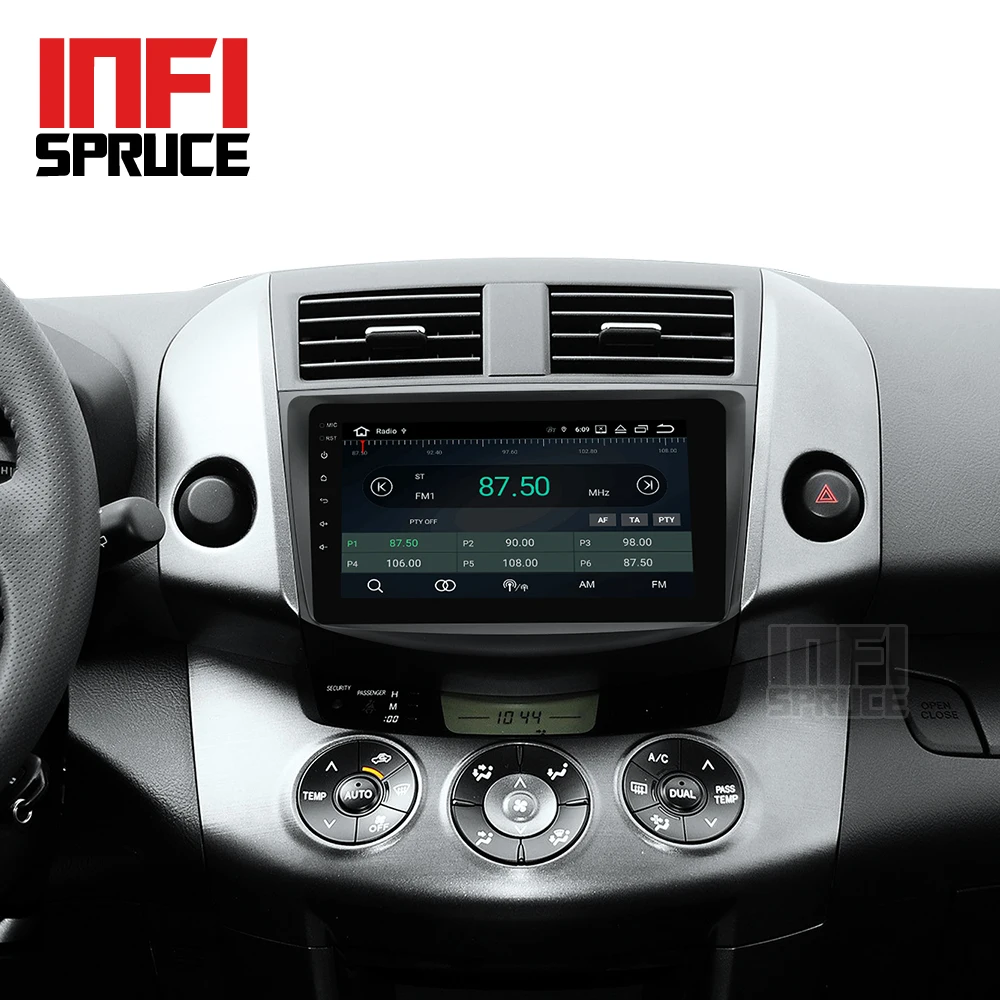 Flash Deal Car DVD Player for toyota rav4 2007 2008 2009 2010 2011 Car GPS 4-core Android 9.0 Navigation Multimedia Radio Bluetooth 5