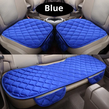 

Car Seat Cover Winter Warm Velvet Seat Cushion Universal Front Rear Back Chair Seat Pad for Benz BMW Audi Toyota Honda Nissan