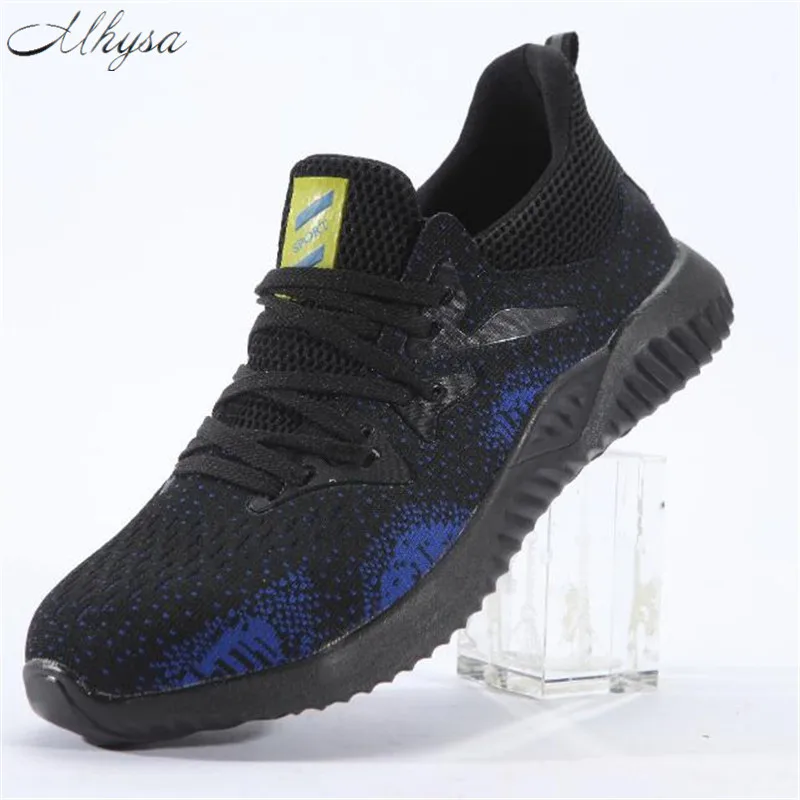 Mhysa men Labor boots man footwear anti-breaking anti-piercing light casual breathable Safety Shoes Botas zapatos de hombre