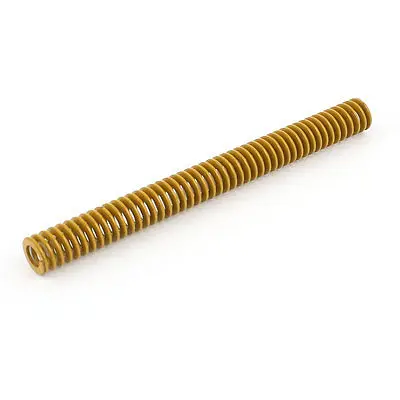 

Lighter Load Yellow Spiral Stamping Compression Die Spring 10x100mm