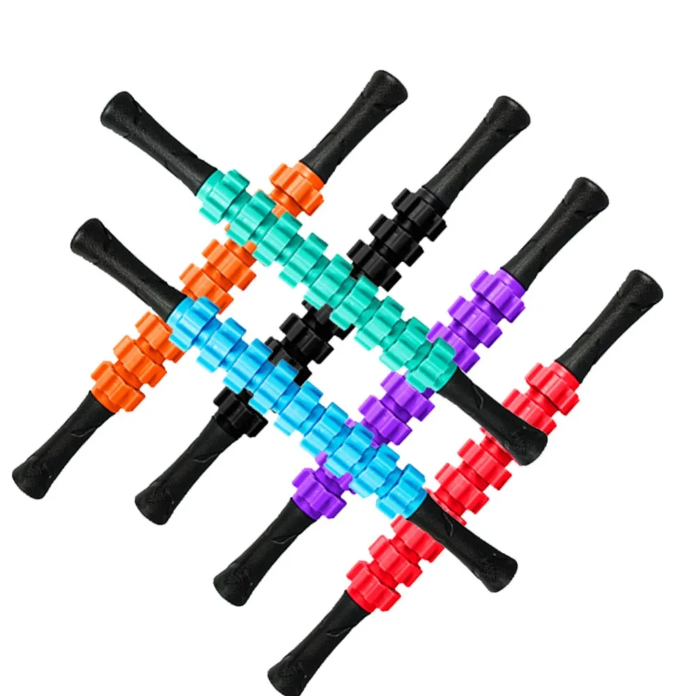 M2 Мышцы Тренажерный зал Йога массажный ролик мышцы тела Расслабляющий ...