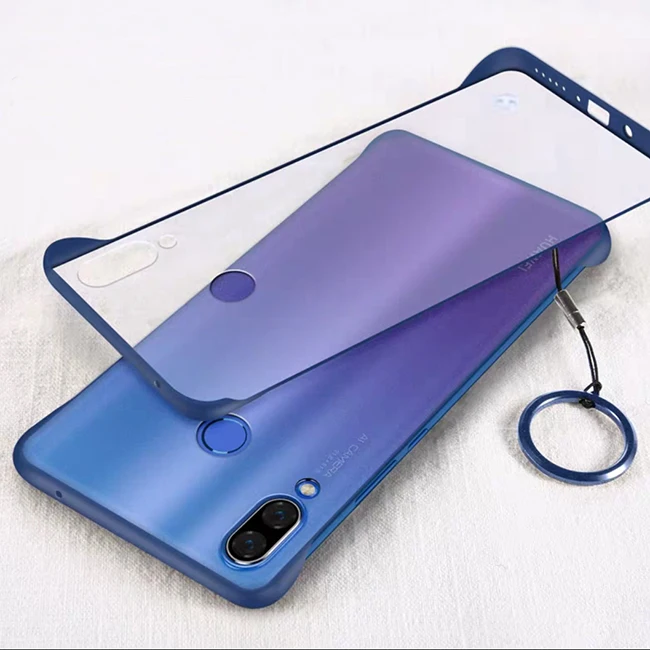 Матовый чехол без оправы для xiomi Xiaomi mi 9 se mi 9 se Чехол-Крышка для Funda Xiao mi cc9 mi 8 mi 9 se mi cc9 чехол тонкий прозрачный - Цвет: With Ring