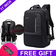 Женский и мужской рюкзак с защитой от кражи, 17 дюймов, рюкзаки для ноутбука, USB зарядное устройство, 15,6, сумки для ноутбука, деловые сумки, мужские водонепроницаемые дорожные сумки