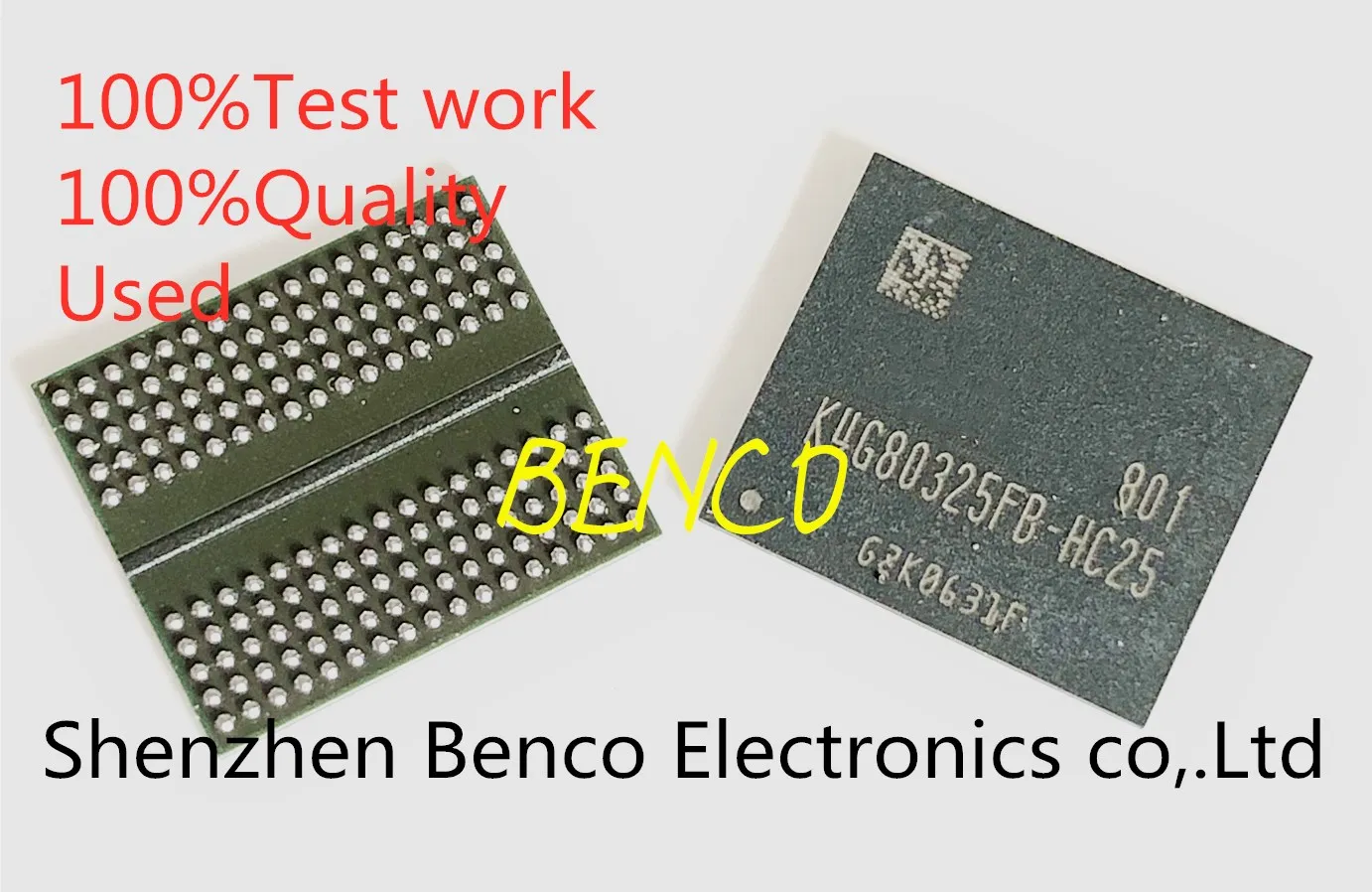 (1 шт.) 100% тест K4G41325FE-HC28 K4G80325FB-HC25 K4G80325FB-HC28 H5GQ8H24MJR-R0C ГБ) BGA чипсет | Электроника