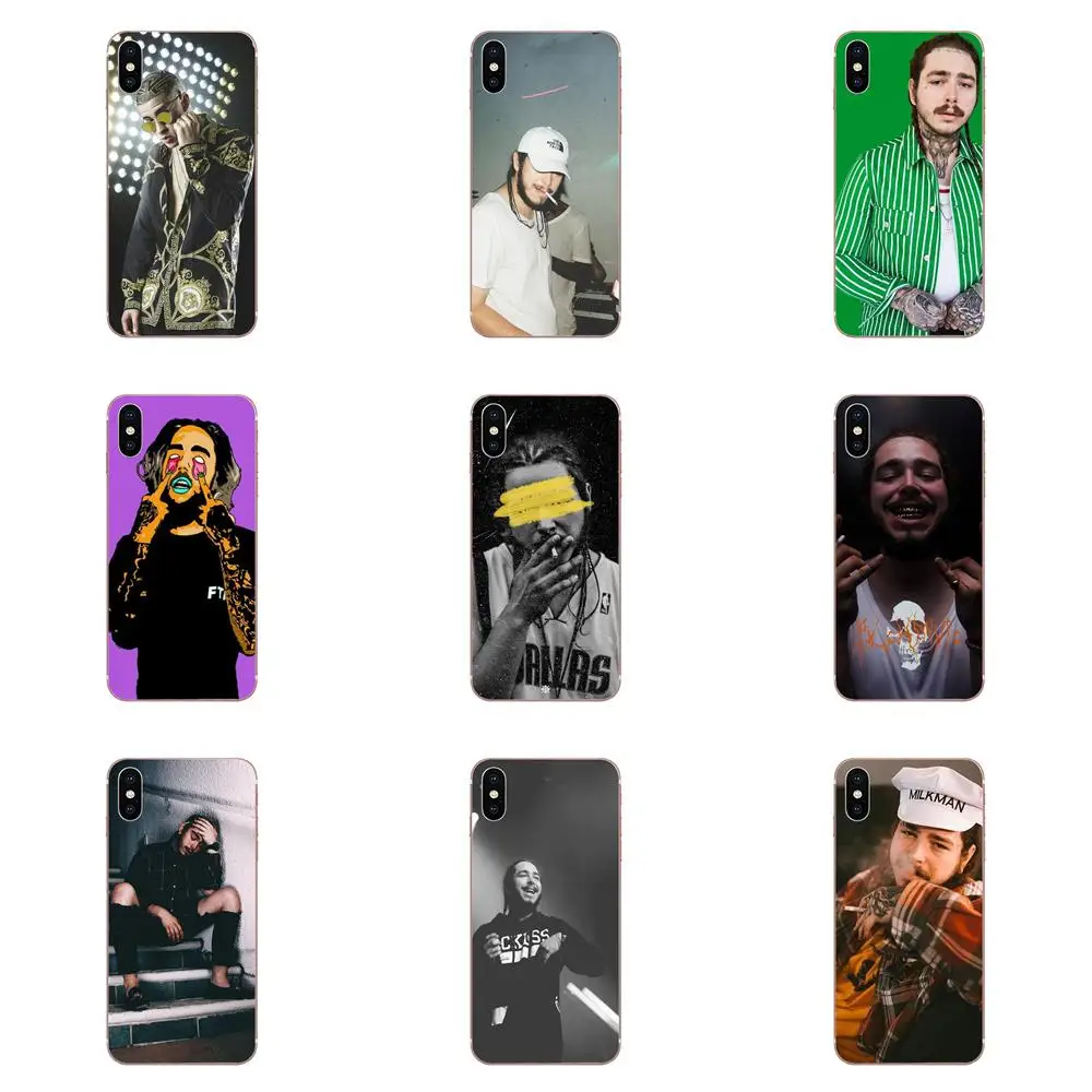 Пикантные Post Malone для Galaxy Alpha Note 10 Pro A10 A20 A20E A30 A40 A50 A60 A70 A80 A90 M10 M20 M30 M40 ТПУ