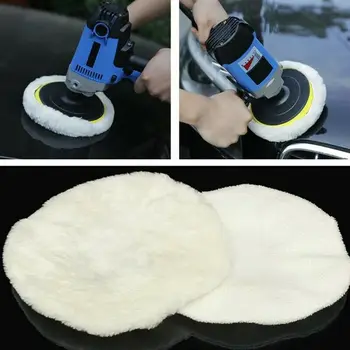 

Replacement Car Polisher Pad Bonnet 8PCS 9-10\" Polishing Buffing Bonnet
