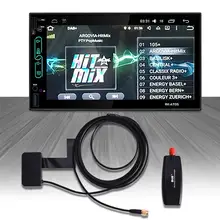 Автомобильная DAB антенна с USB адаптером приемник для Android 4,4 5,1 6,0 7,1 Автомобильный плеер применимый для Европы Австралия dab адаптер usb
