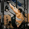 Carbon Gymnastics Hand Grips For Weight Lifting Palm Protector Pull ups Crossfit Workout Gym Grip Gloves Fitness Dumbbell 6