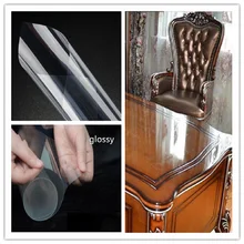 SUNICE Глянцевая Прозрачная Самоклеющаяся Пленка контактная бумага анти-царапина обои Защита Мебель стол Шкаф 70 см X 3000 см