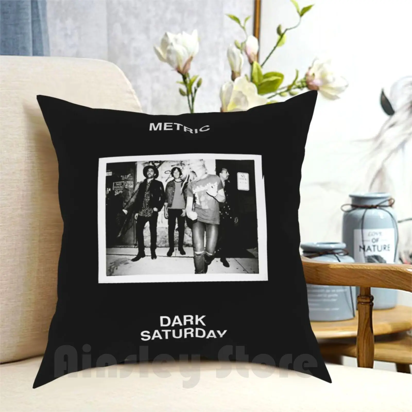 

Metric Band Pillow Case Printed Home Soft DIY Pillow cover Metric Metric Band Band