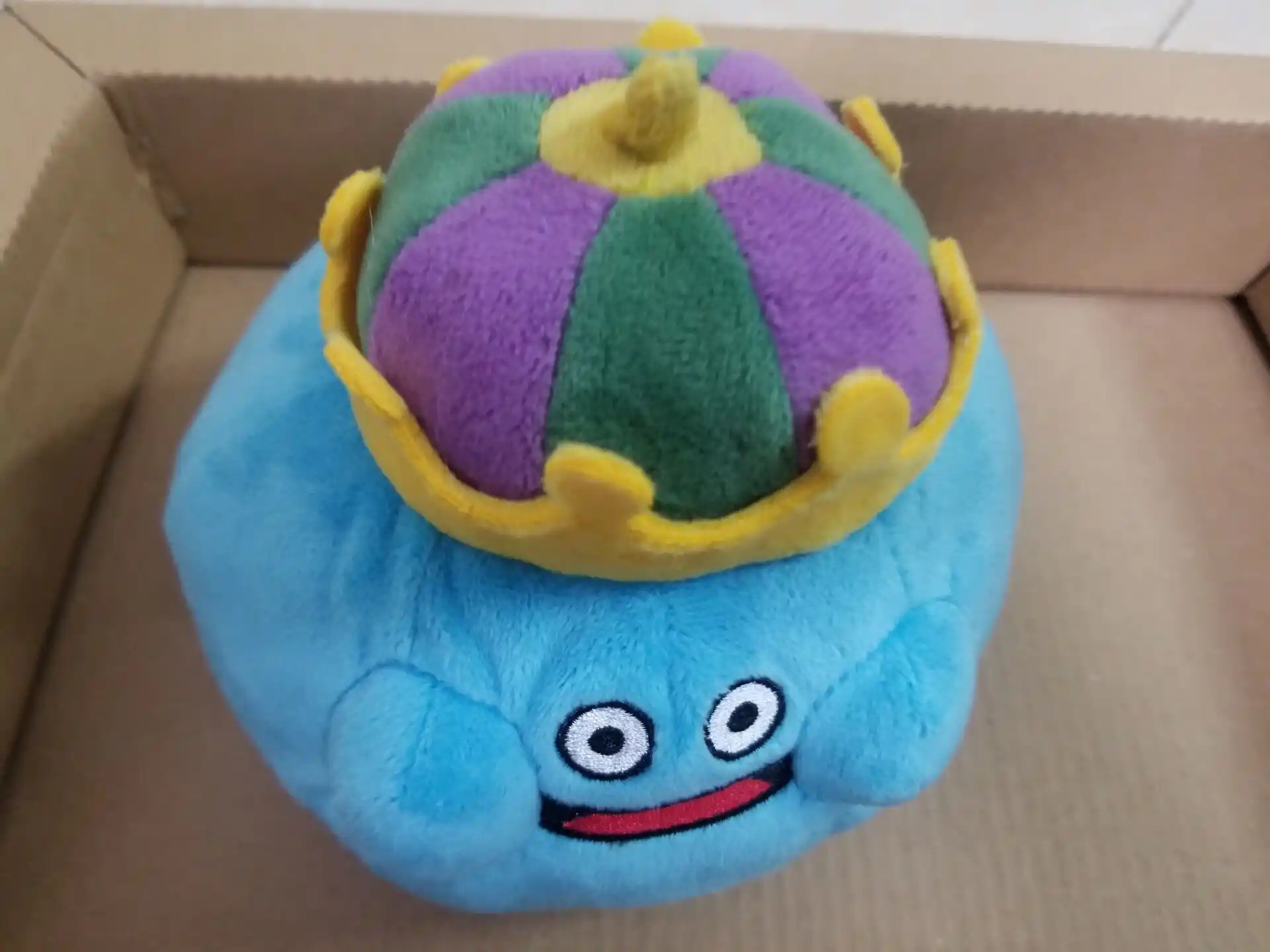 New Dragon Quest Smile Slime stuffed plush King Slime plush Toy