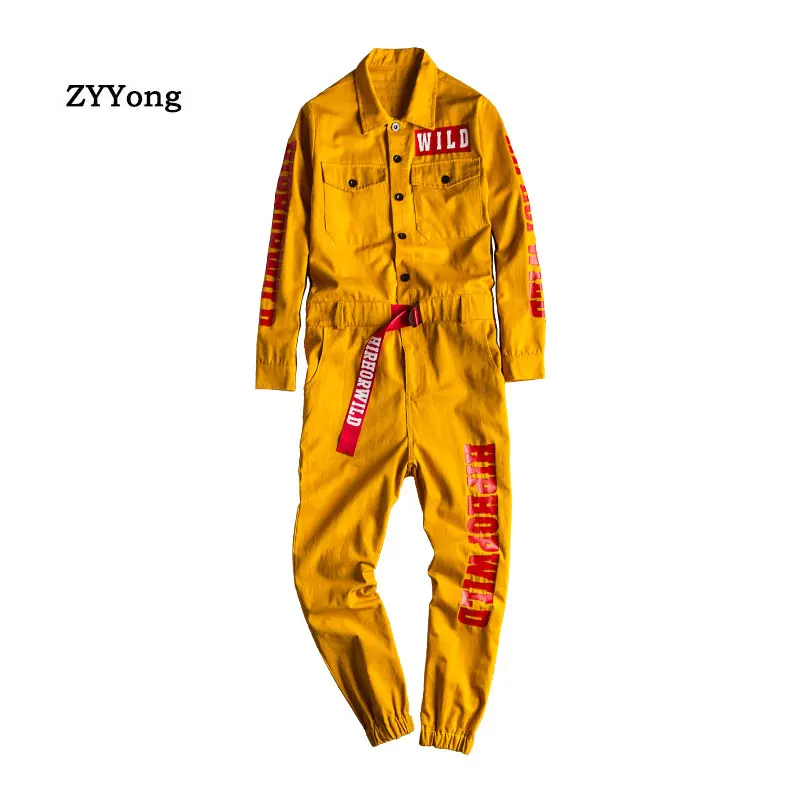 Men's Jumpsuit Cargo Pants men casual pants,denim overalls,men rompers
