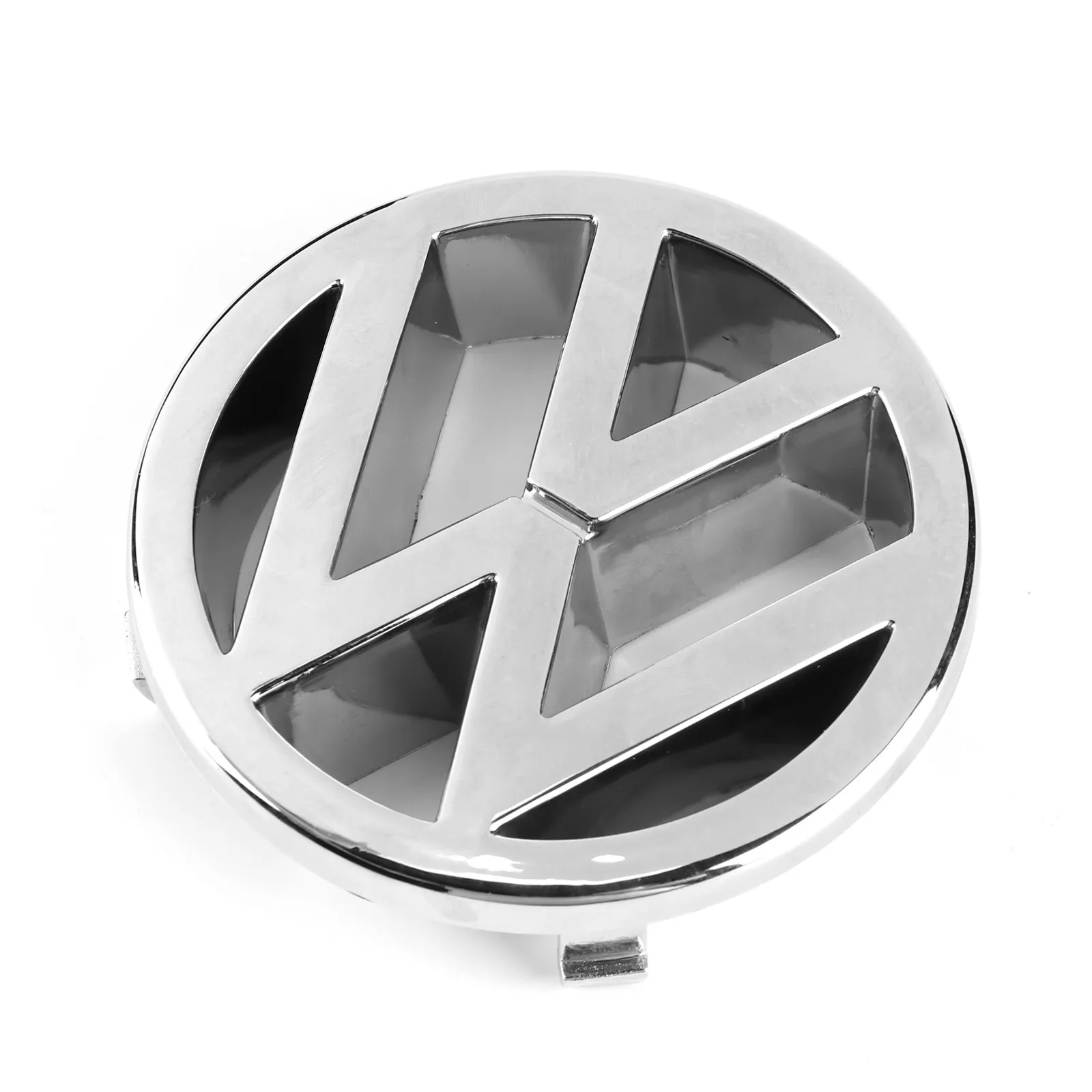 100mm Chrome Logo Badge Decal Front Grill Emblem for Volkswagen VW