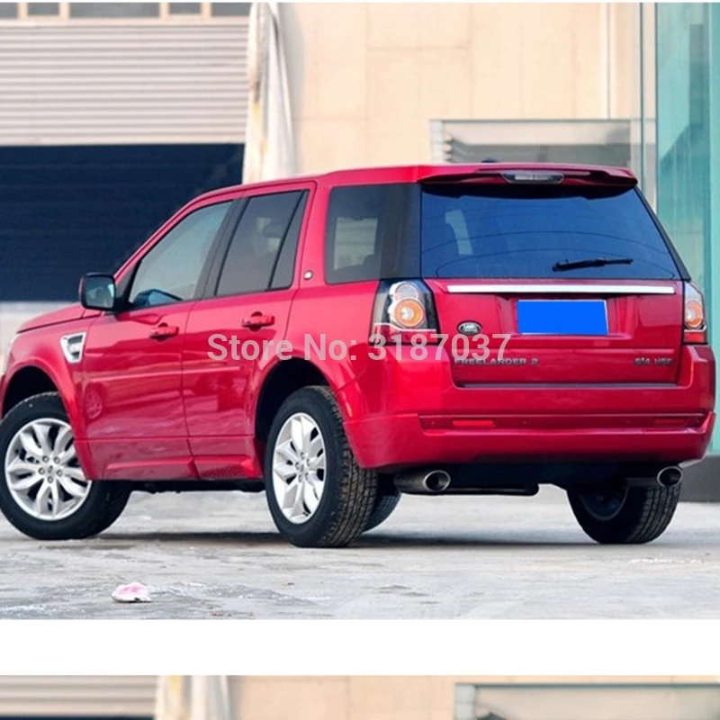 2007 2015 лет для Land Rover Freelander 2 АБС пластик Неокрашенный задний спойлер на крыло крышу