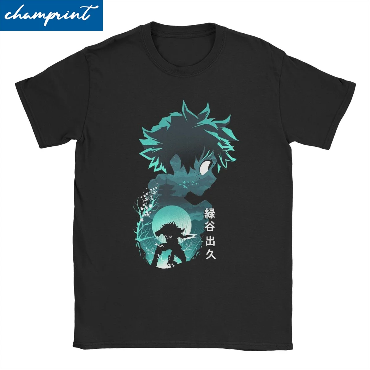 Футболки для мужчин и женщин Izuku Midoriya Boku No My Hero Академия манга хлопковая одежда