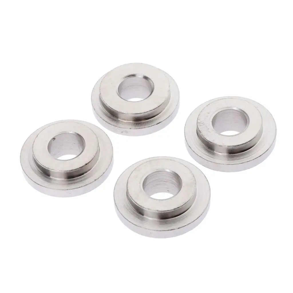 4Pcs CNC Motorcycle Handlebar Riser for Harley Big Twins 1973 and Later